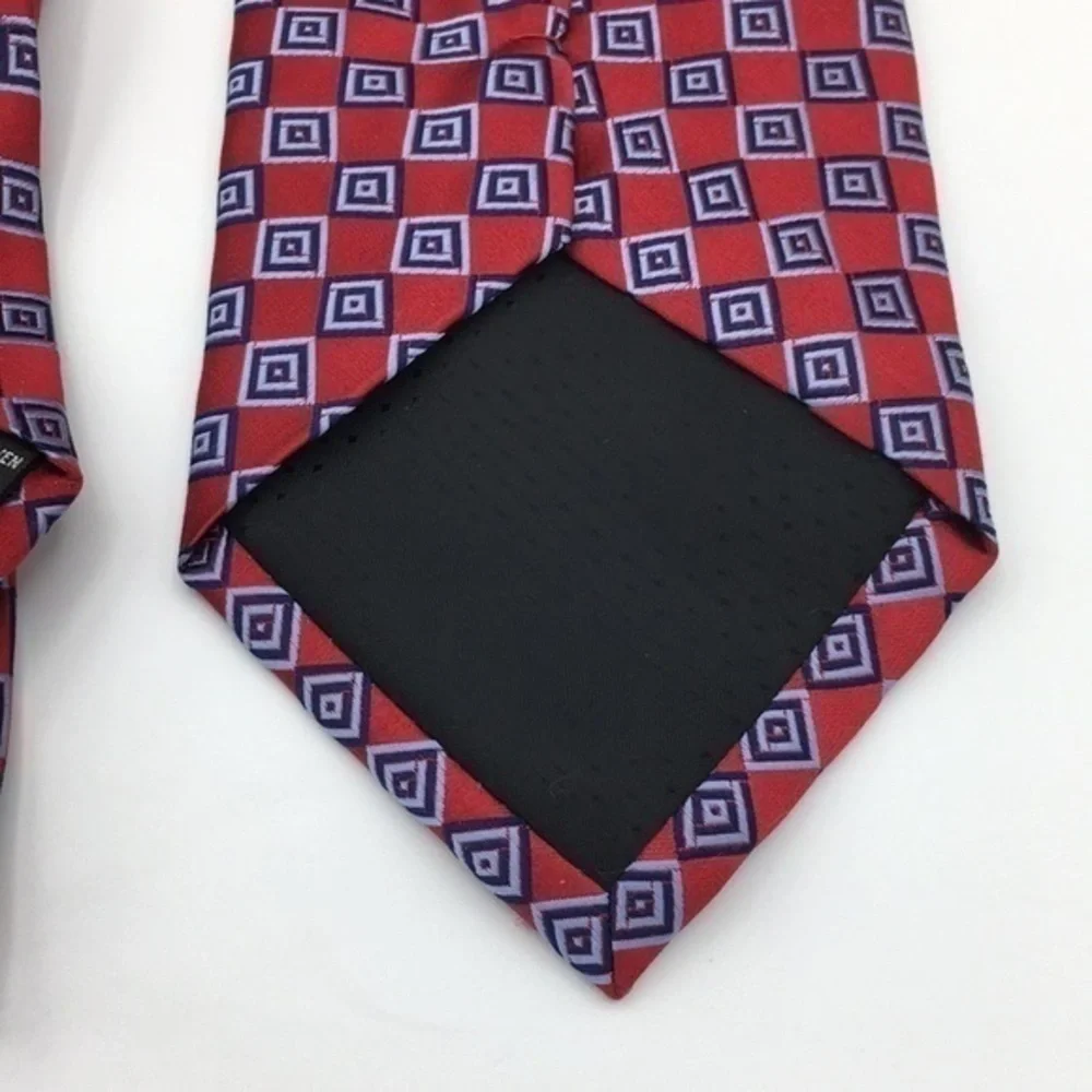 INSIGNIA Martin Wong red silk tie